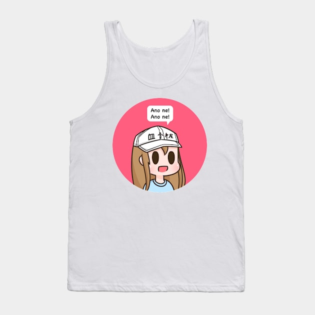 Platelet ano ne ano ne Tank Top by Oricca